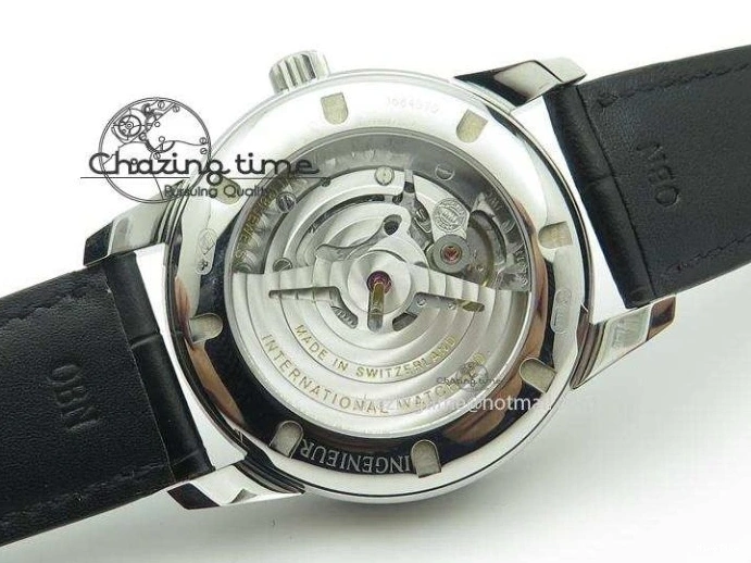 MIROTIME 0519 Ingeniuer St.Laurens SS Black Dial MKF 1:1 V2 Best Edition On Black Leather Strap A Functional 7351